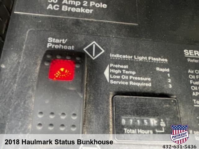 2018 Haulmark Status Bunkhouse