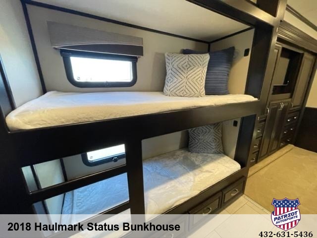 2018 Haulmark Status Bunkhouse