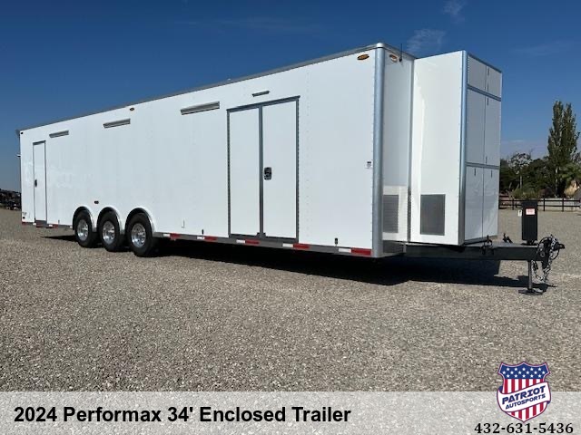 2025 Performax 34' Enclosed Trailer 